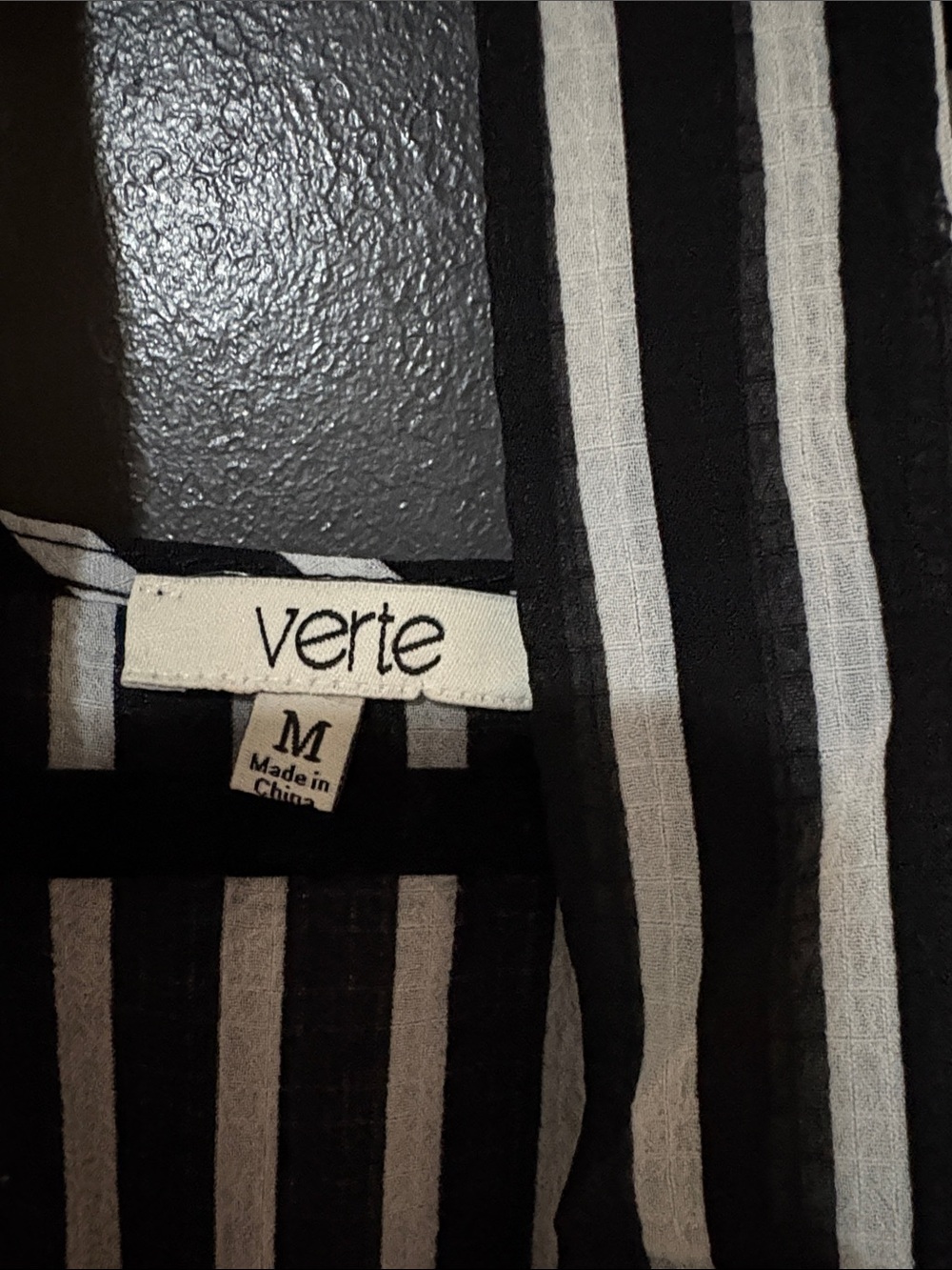 Sleeveless Black & White Striped Maxi Dress - Picture 4 of 7